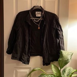 Flax Linen Button Down Shirt